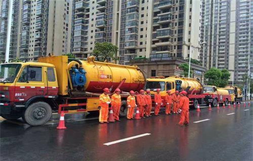 新华市政管道清淤